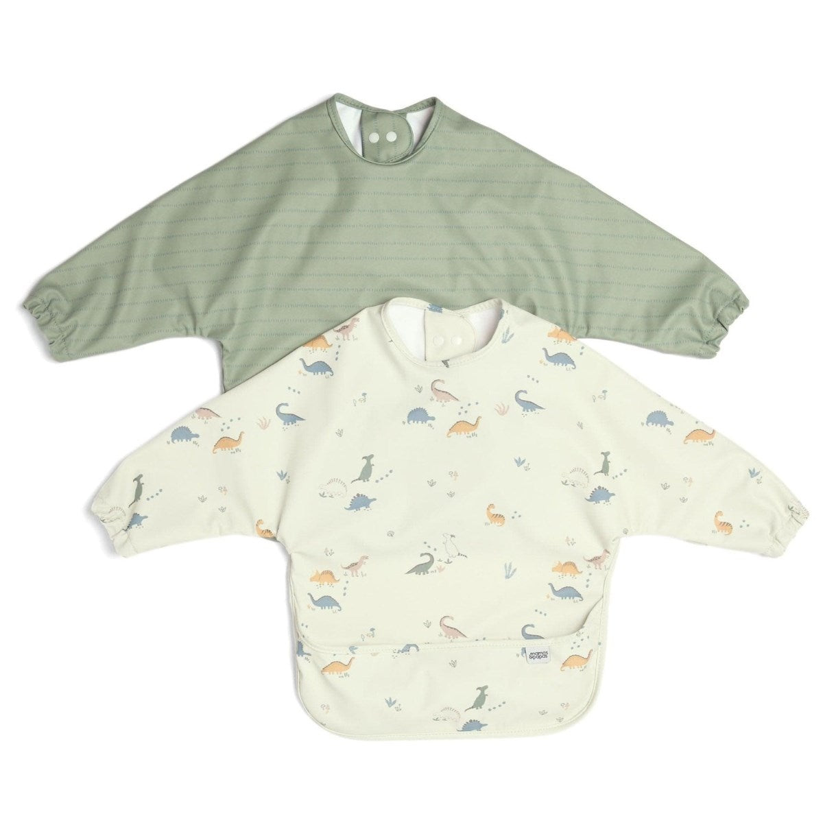 Mamas & Papas 2pk Long Sleeve Messy Bib