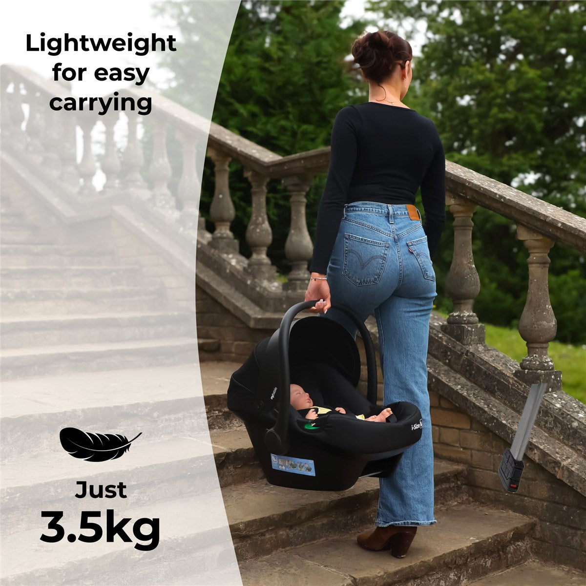 My Babiie MBCS01 i-Size Infant Carrier Car Seat, 0-15 months