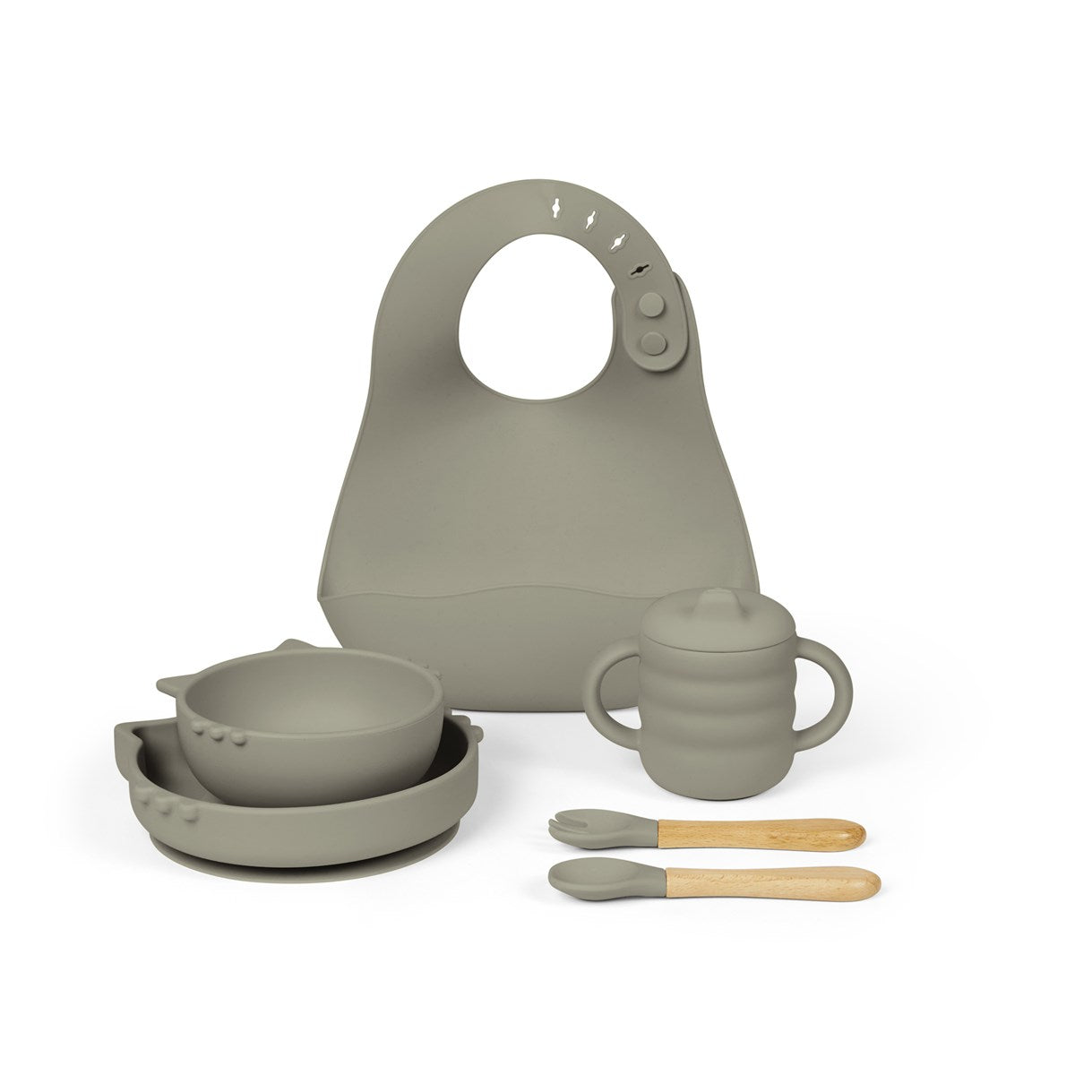 Ickle Bubba 6 Piece Silicone Feeding Set