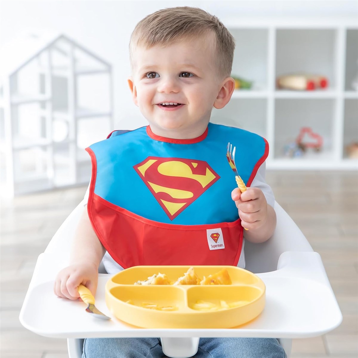 Bumkins SuperBib 2-Pack - Superman Design