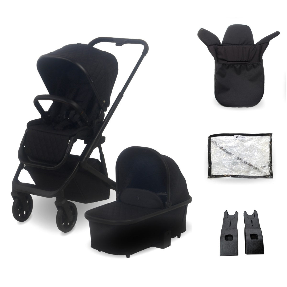 My Babiie MB500 2-in-1 Pushchair & Carrycot
