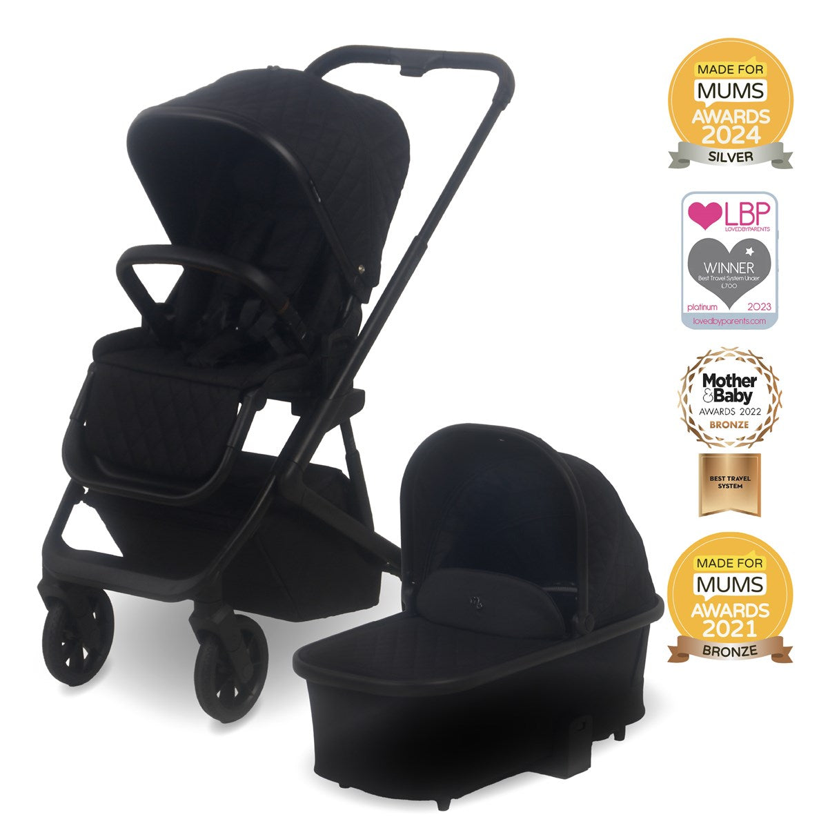 My Babiie MB500 2-in-1 Pushchair & Carrycot