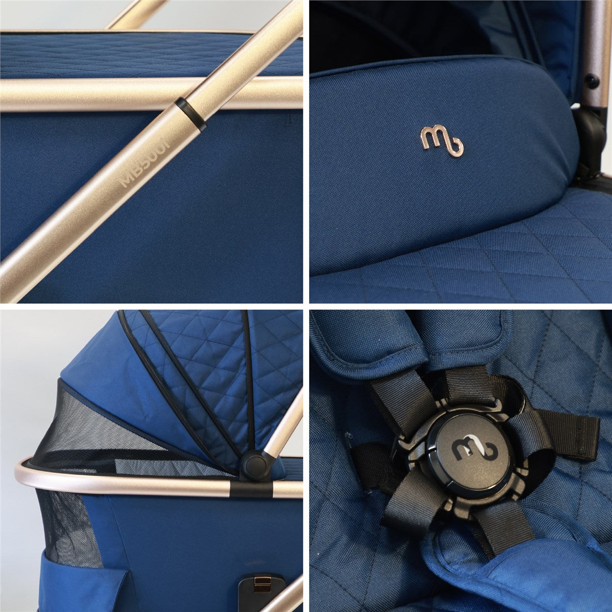 My Babiie MB500 2-in-1 Pushchair & Carrycot