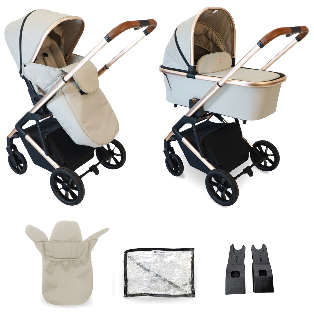 My Babiie MB500 2-in-1 Pushchair & Carrycot