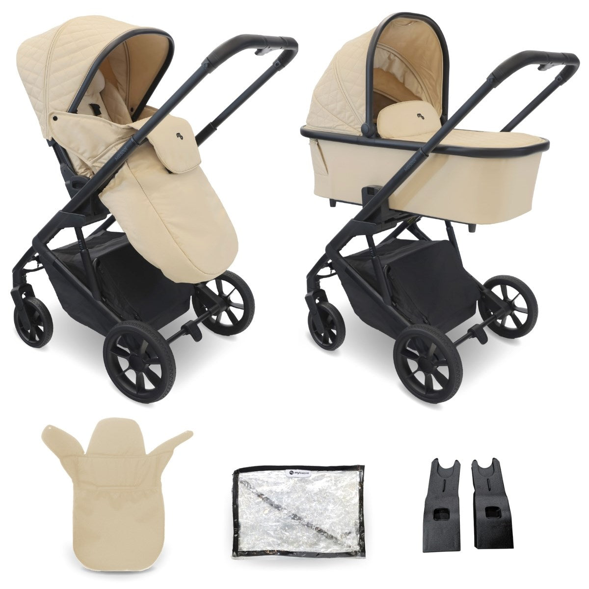 My Babiie MB500 2-in-1 Pushchair & Carrycot