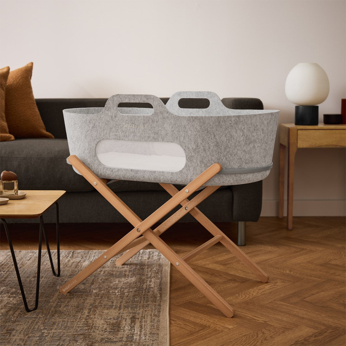 Snuz SnuzBaskit Moses Basket & Stand