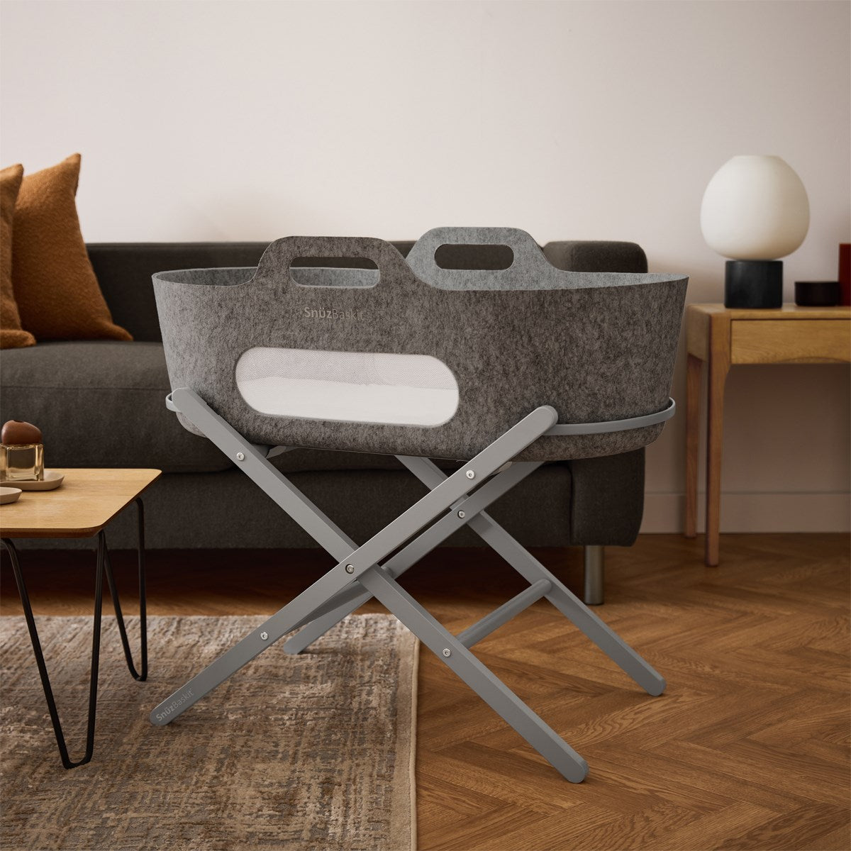 Snuz SnuzBaskit Moses Basket & Stand
