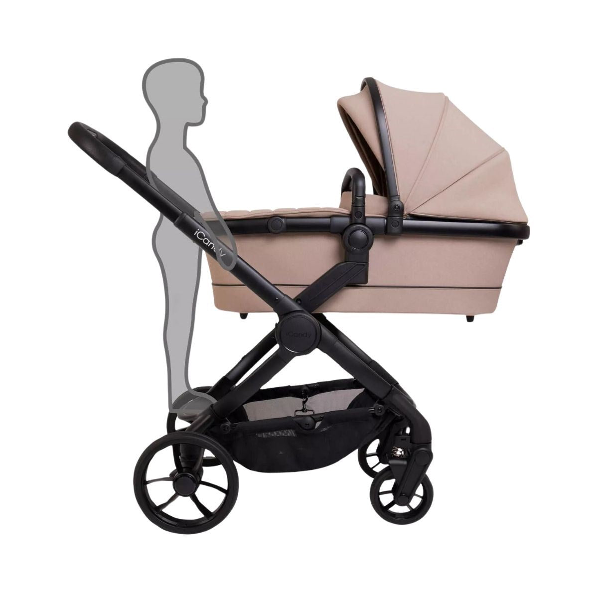 iCandy Peach 7 Premium Travel System & Starter Nursery Bundle, Cookie