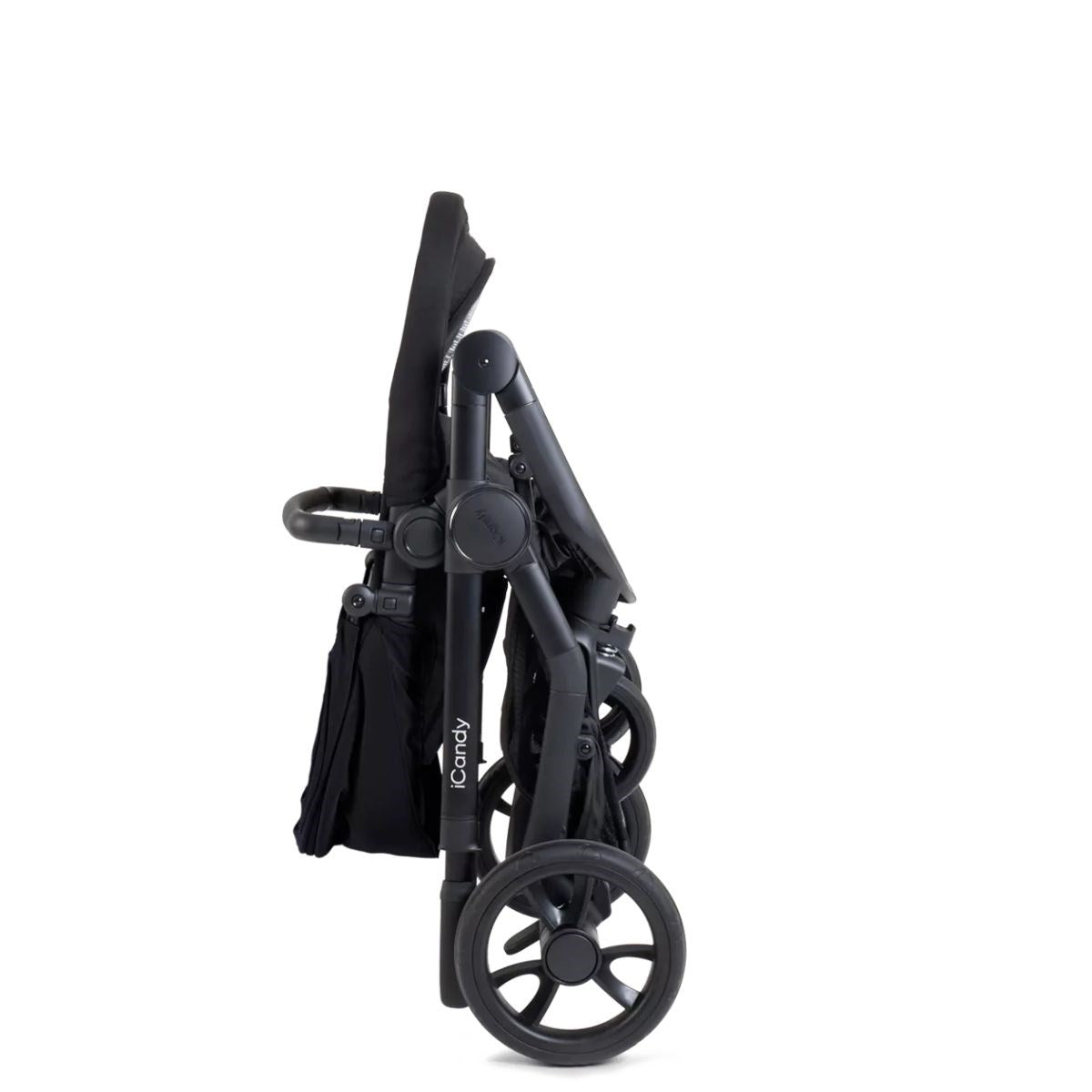 iCandy Orange 4 Complete Bundle Jet Black + Maxi Cosi Cabriofix and Isofix Base,