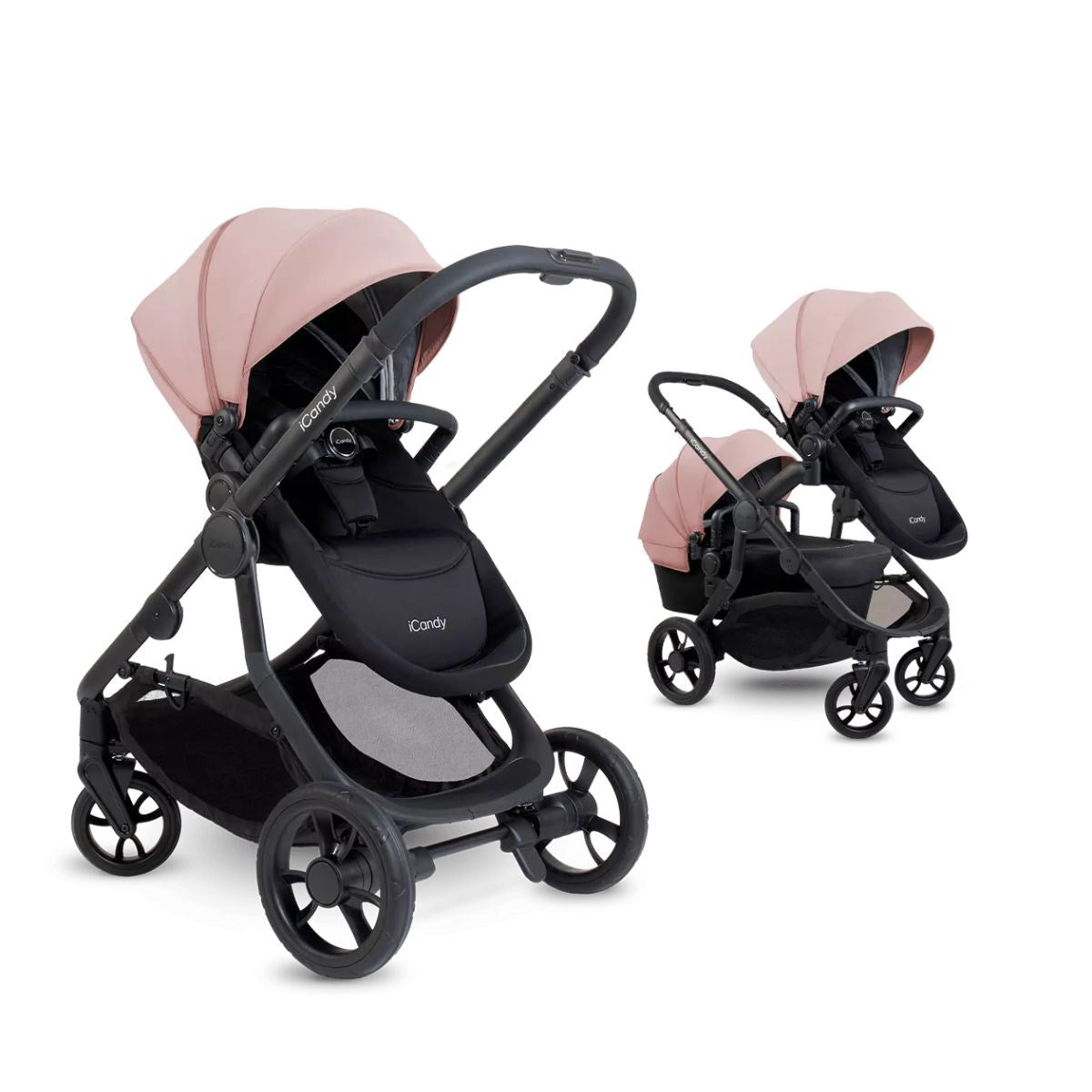 iCandy Orange 4 Complete Bundle Rose + Maxi Cosi Cabriofix and Isofix Base