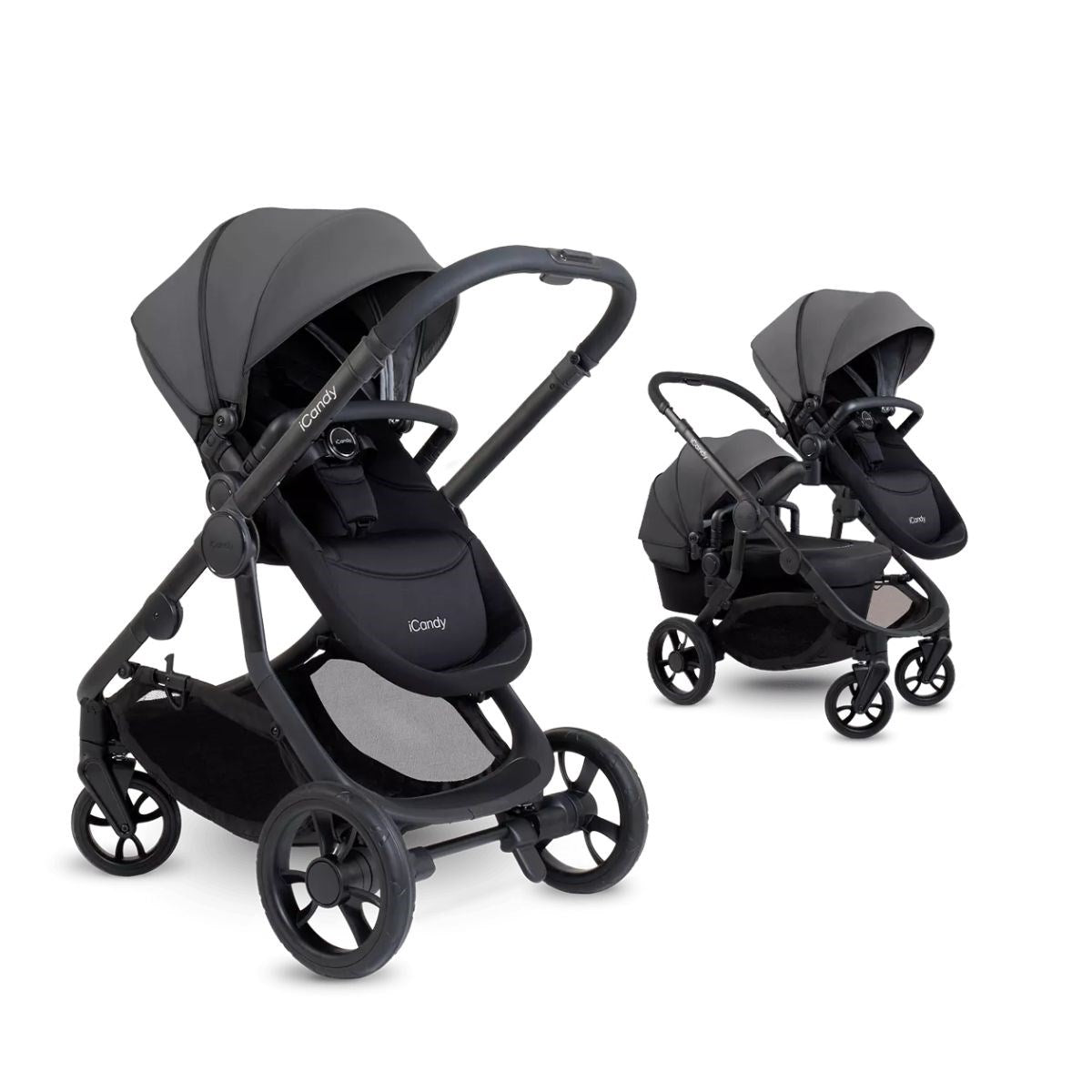 iCandy Orange 4 Complete Bundle Fossil + Maxi Cosi Cabriofix and Isofix Base