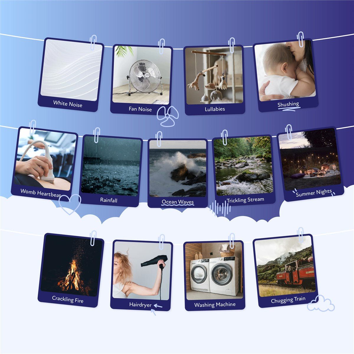 Zello YourVoice Portable White Noise Machine