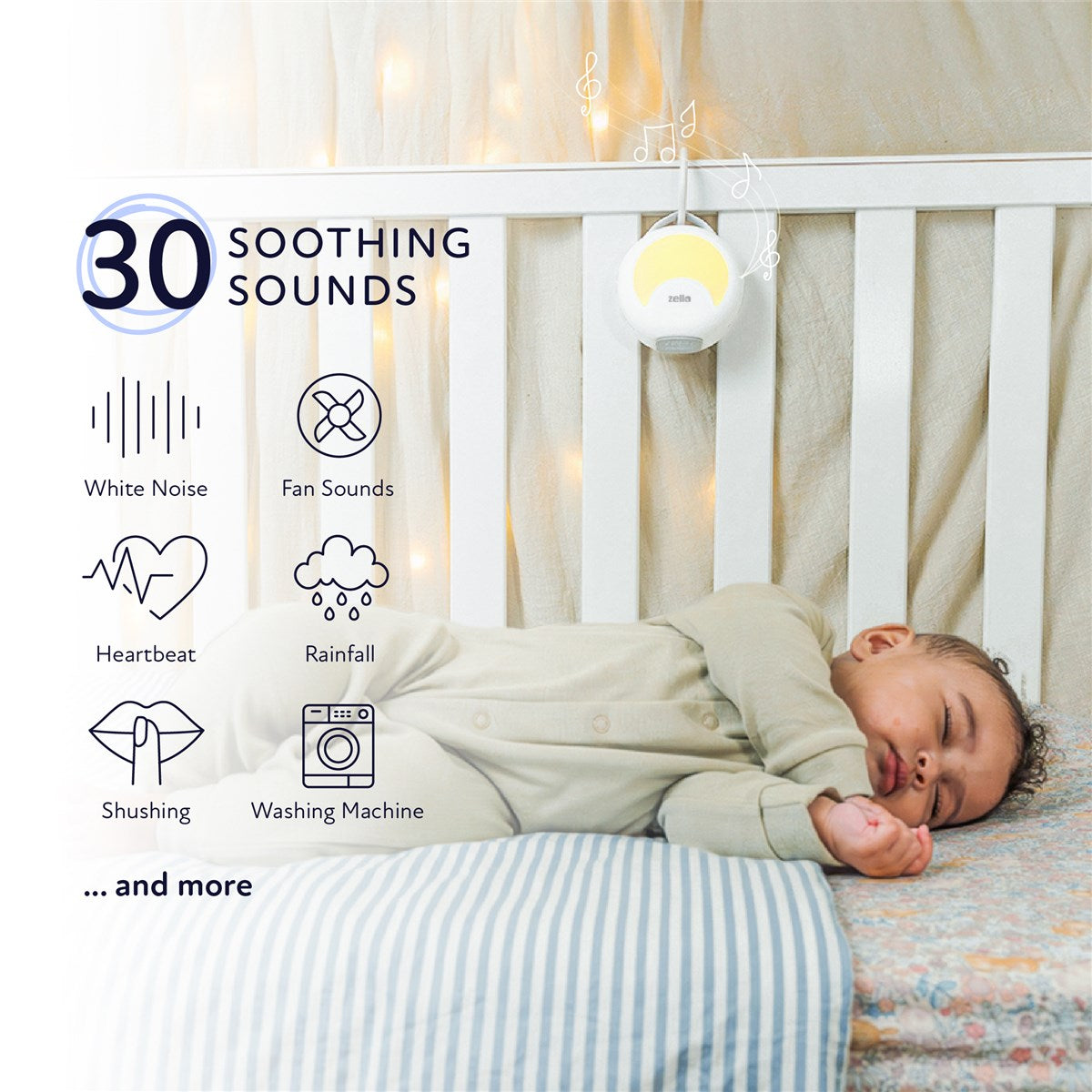 Zello YourVoice Portable White Noise Machine