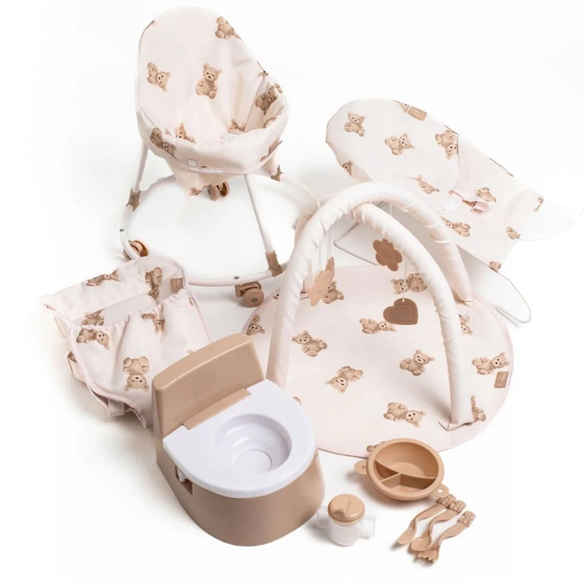 Roma Teddy 10 Piece Accessory Set