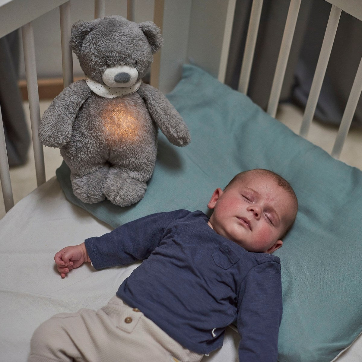 Nattou Sleepy Bear Cuddly Nightlight