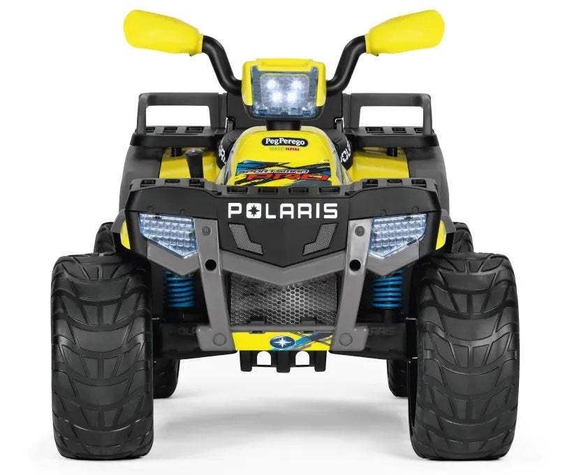 Peg Perego Polaris Sportsman Pro Citrus 24v Electric Quad, 6+ years