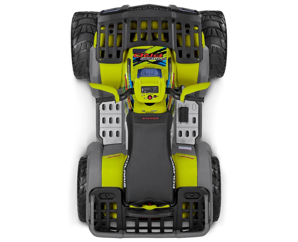 Peg Perego Polaris Sportsman Pro Citrus 24v Electric Quad, 6+ years