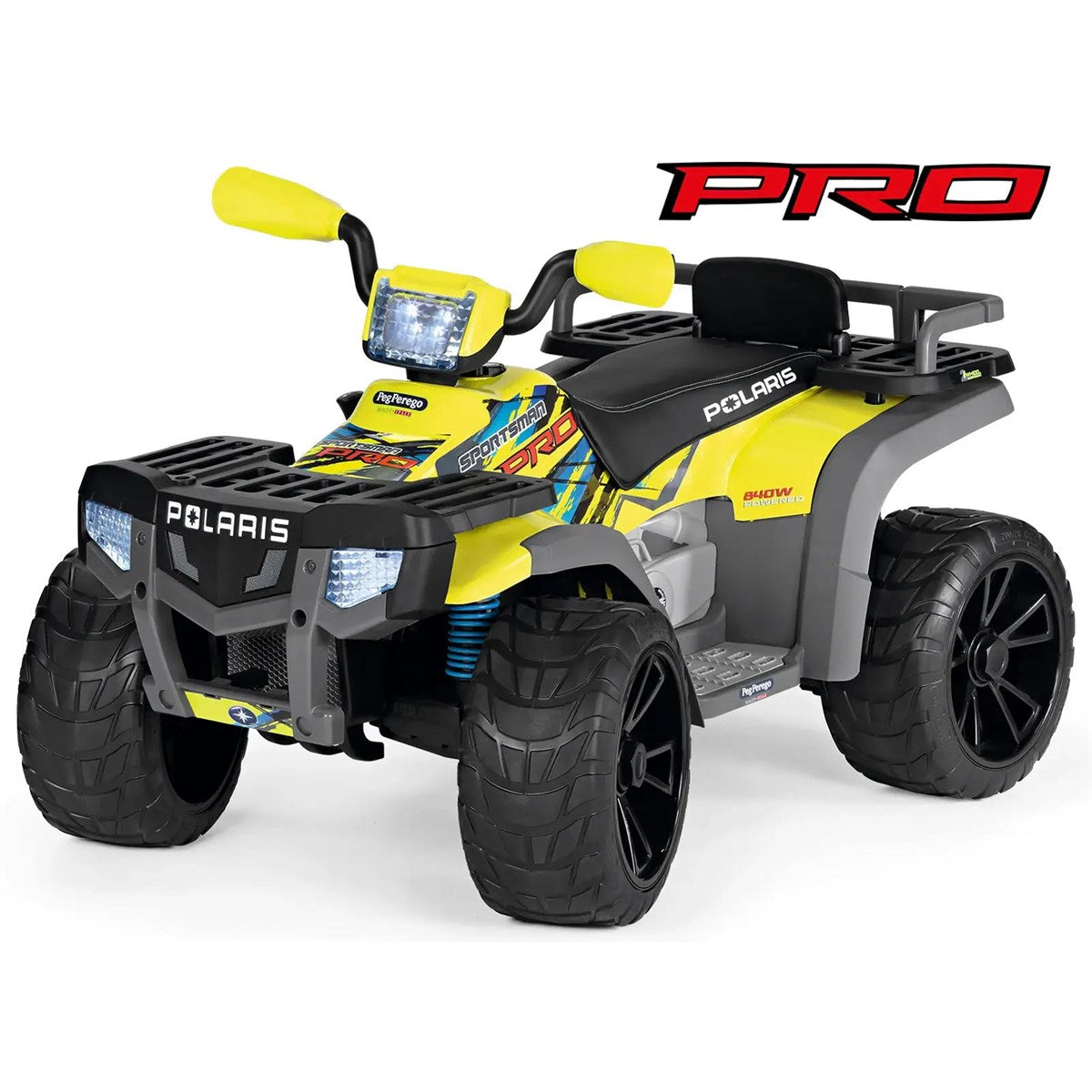 Peg Perego Polaris Sportsman Pro Citrus 24v Electric Quad, 6+ years