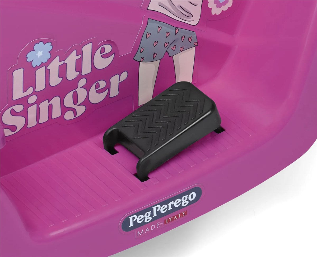 Peg Perego Little Singer 6V Electric Motorcycle, 2+ years