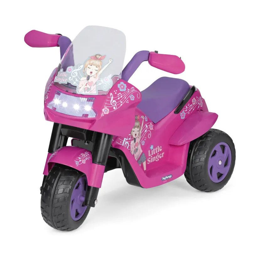 Peg Perego Little Singer 6V Electric Motorcycle, 2+ years