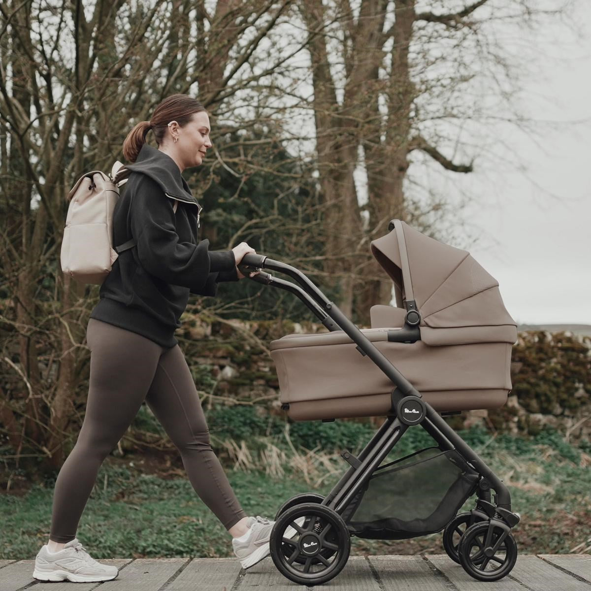 Silver Cross Reef 2 Travel System & Nursery Bundle, Mocha