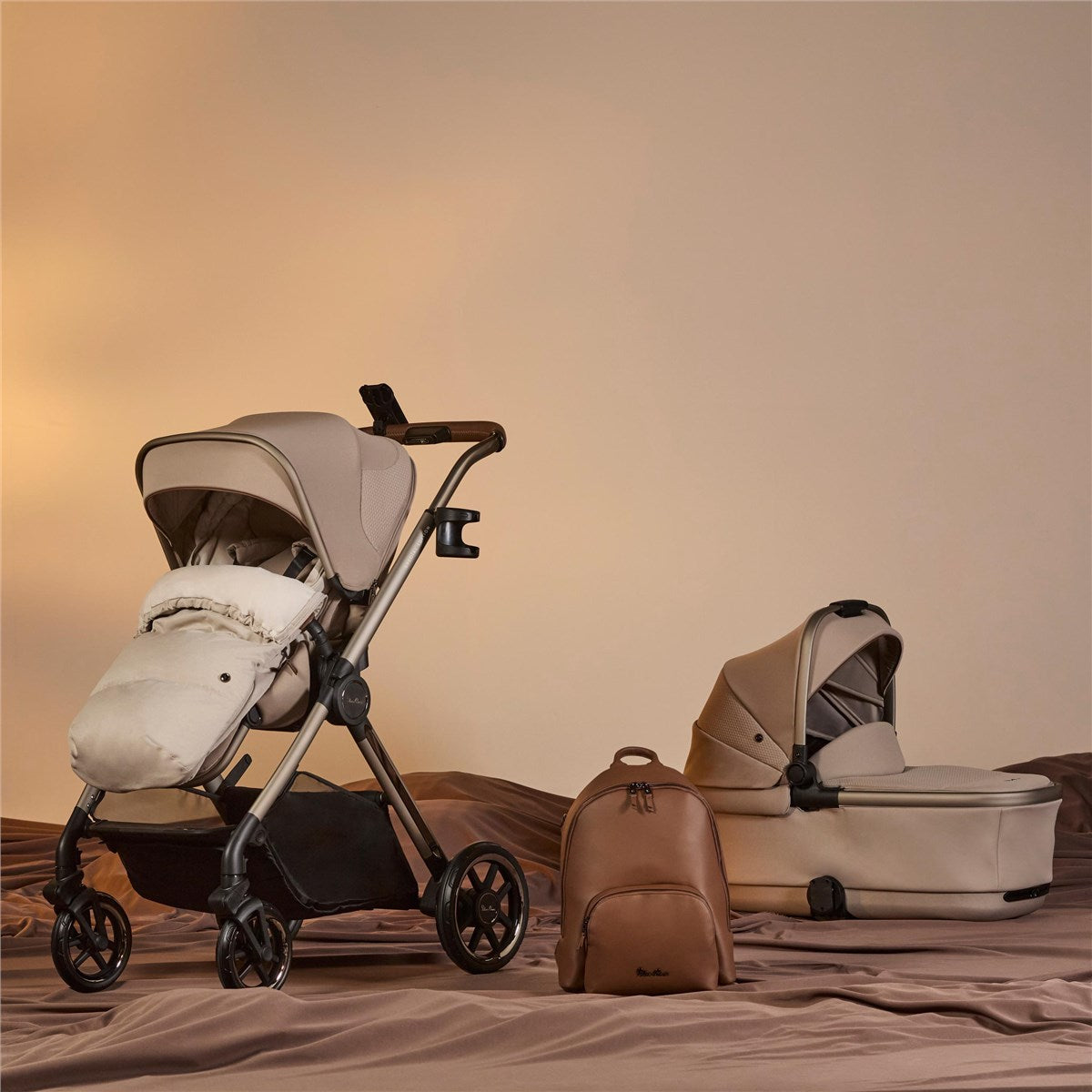 Silver Cross Reef 2 Special Edition Pram & Pushchair, Frappe