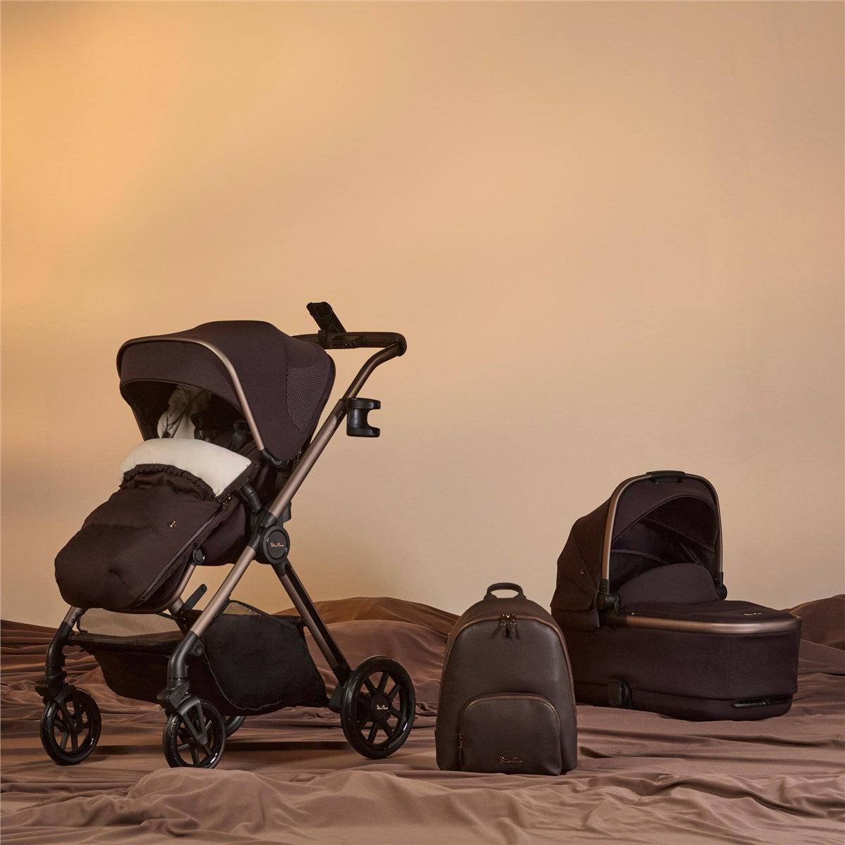 Silver Cross Reef 2 Special Edition Pram & Pushchair, Ganache
