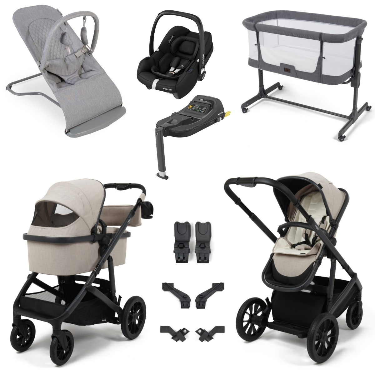 Zummi Halo Travel & Nursery Bundle, Meadow