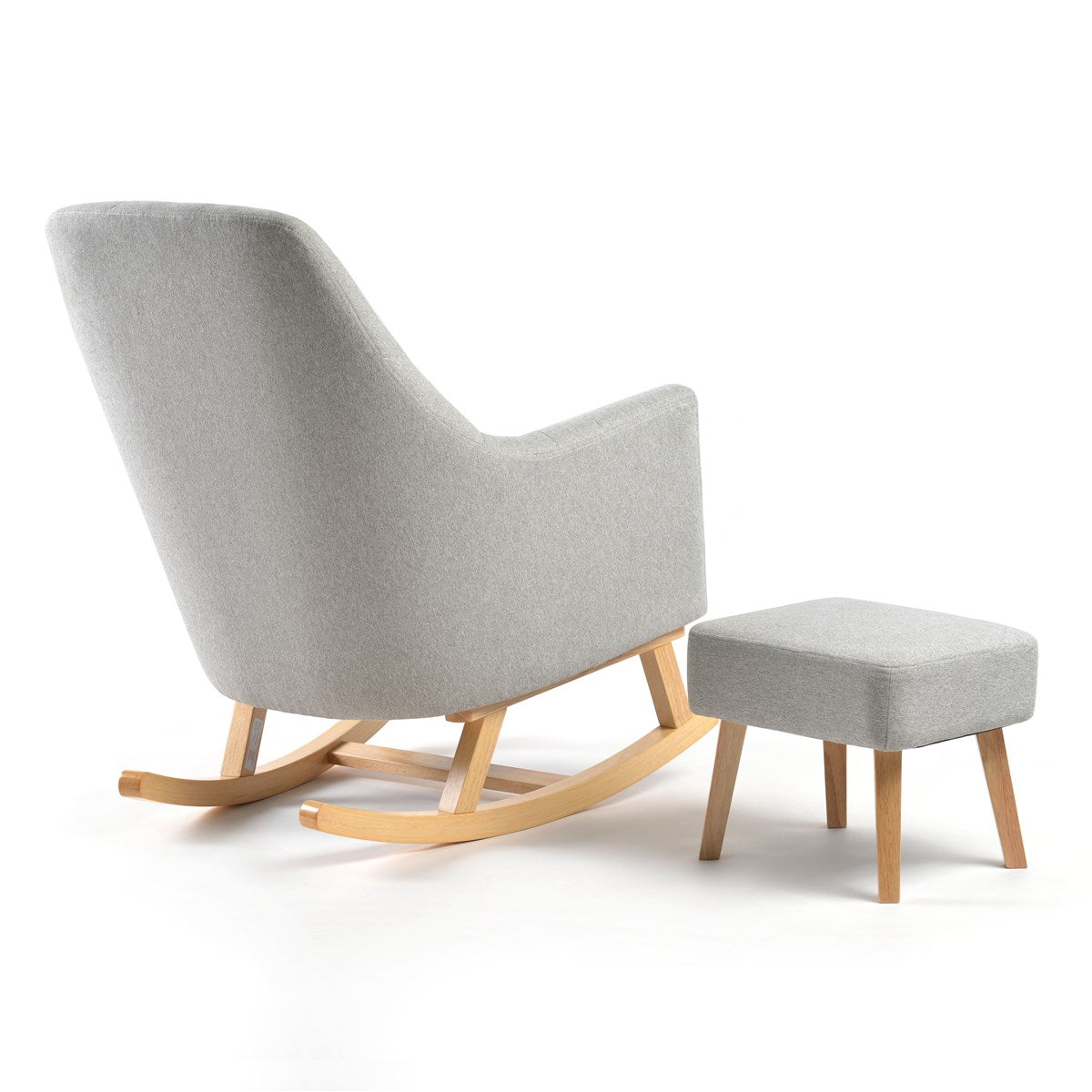 BabyLo Willow Nursing Rocking Chair & Footstool Set