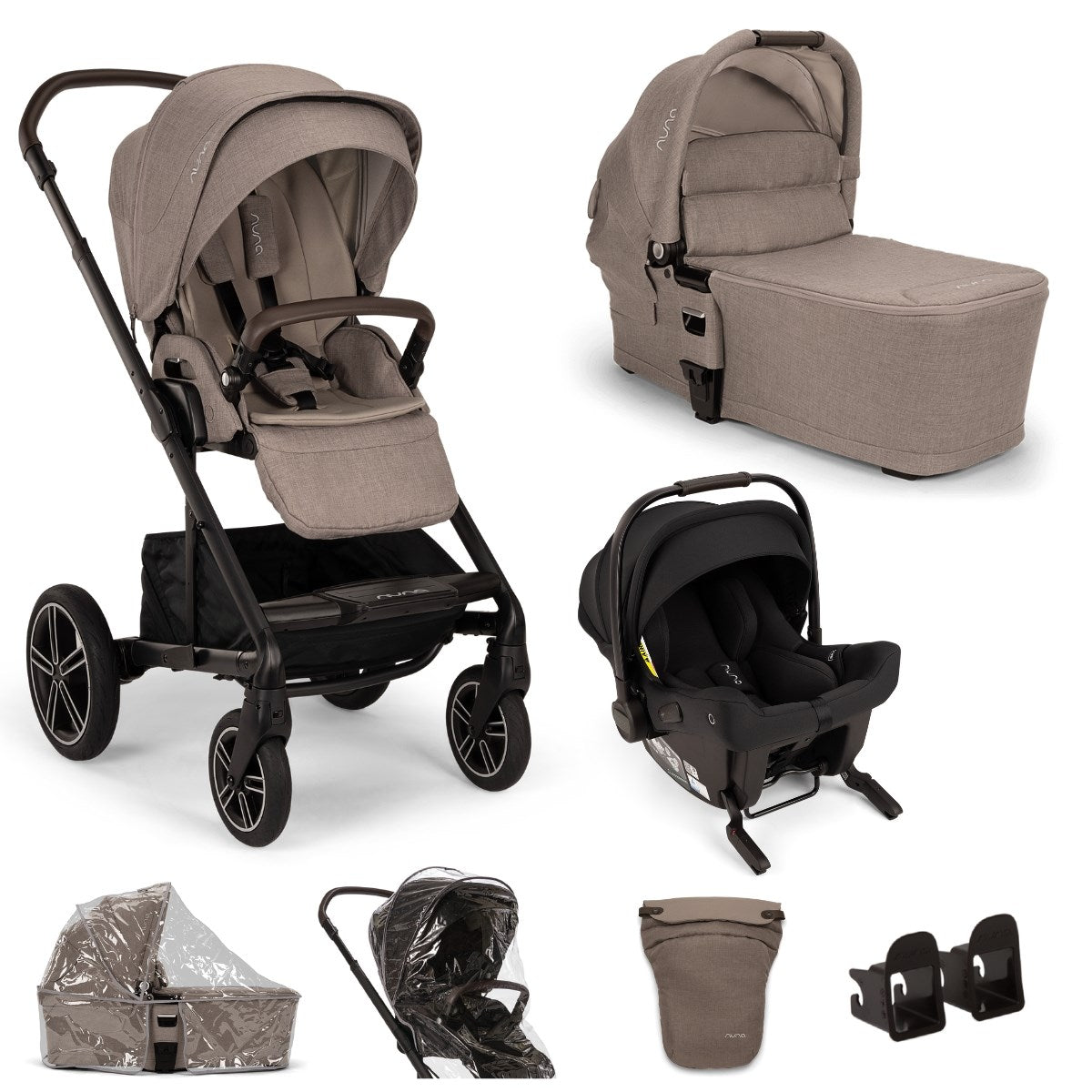 Nuna Mixx Next Travel System with Pipa Urbn, Cedar