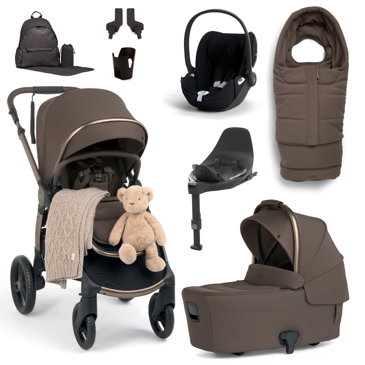 Mamas & Papas Ocarro² Travel System Bundle with Cloud T Plus