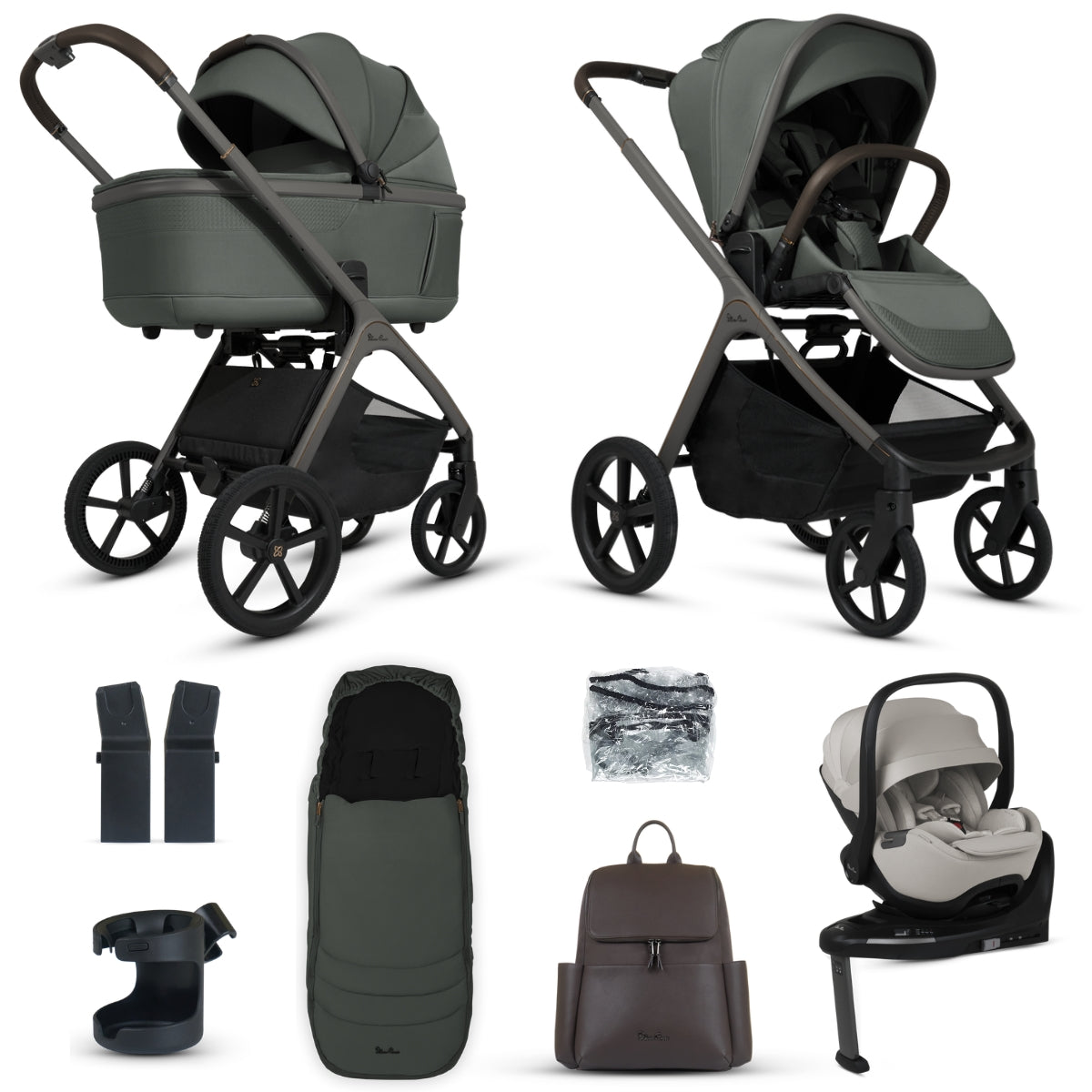 Silver Cross Cove Ultimate 360 Travel System Bundle