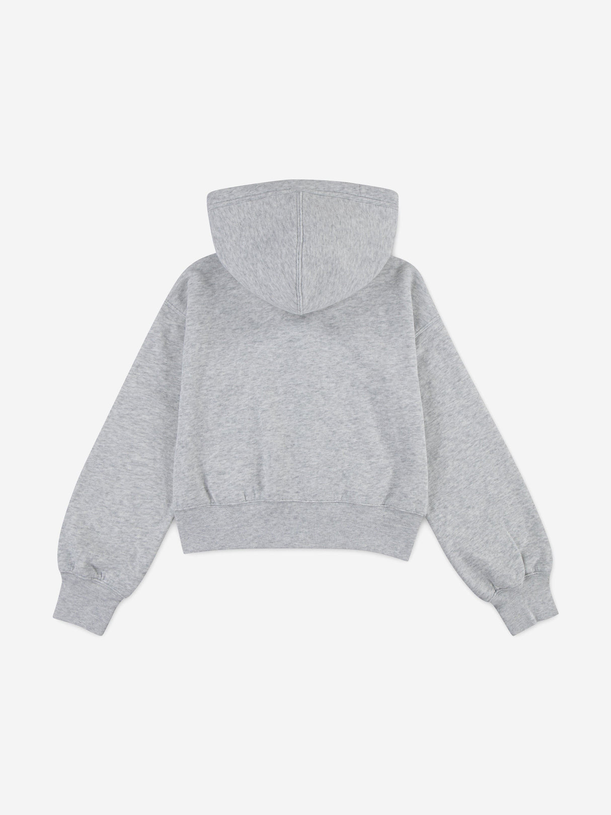 Abercrombie & Fitch Girls Essential Zip Up Top in Grey