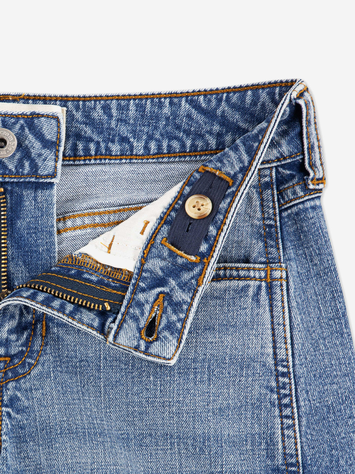 Abercrombie & Fitch Girls High Rise Balloon Jeans in Blue