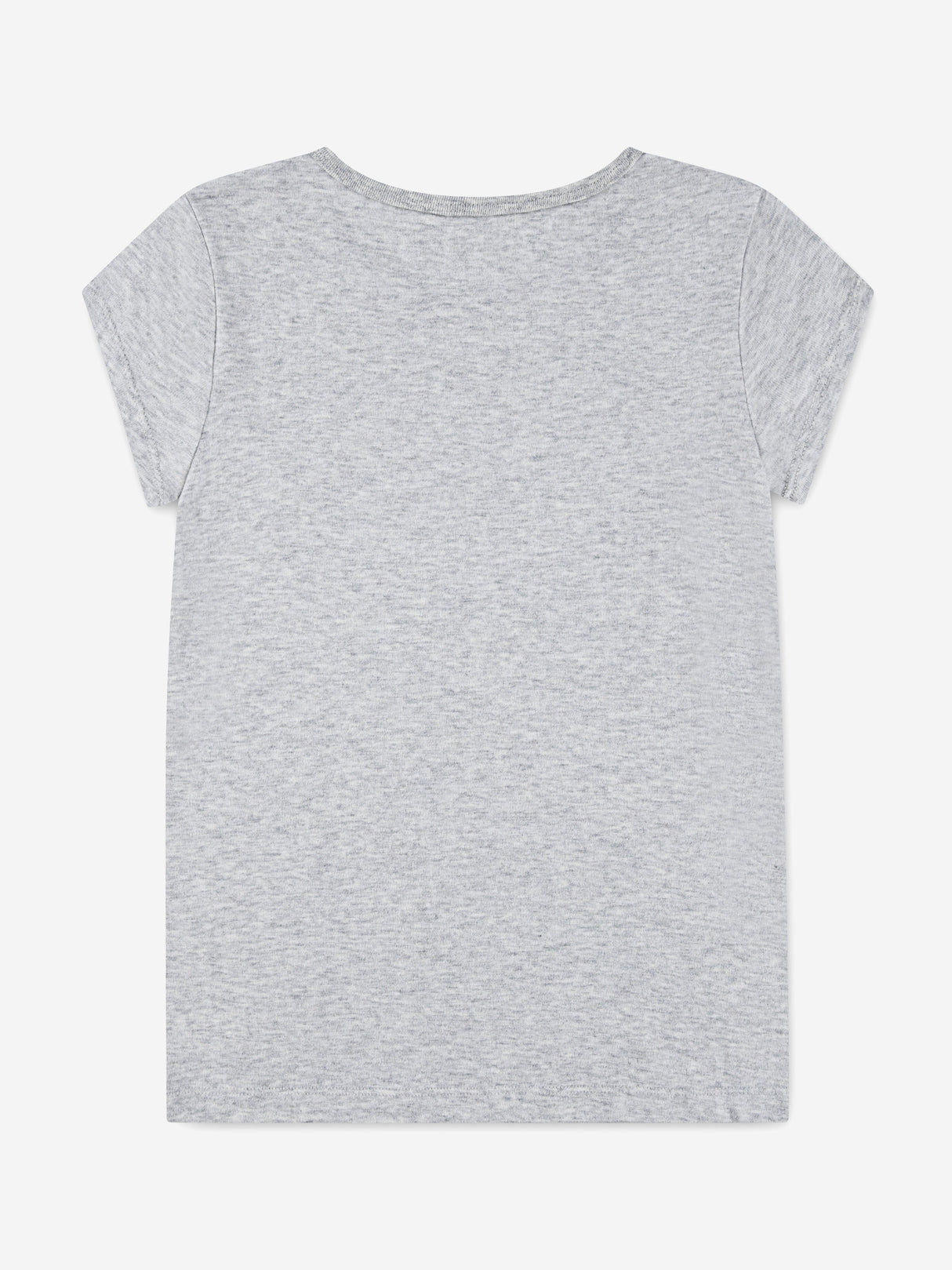 Abercrombie & Fitch Girls Laurel Heart T-Shirt in Grey