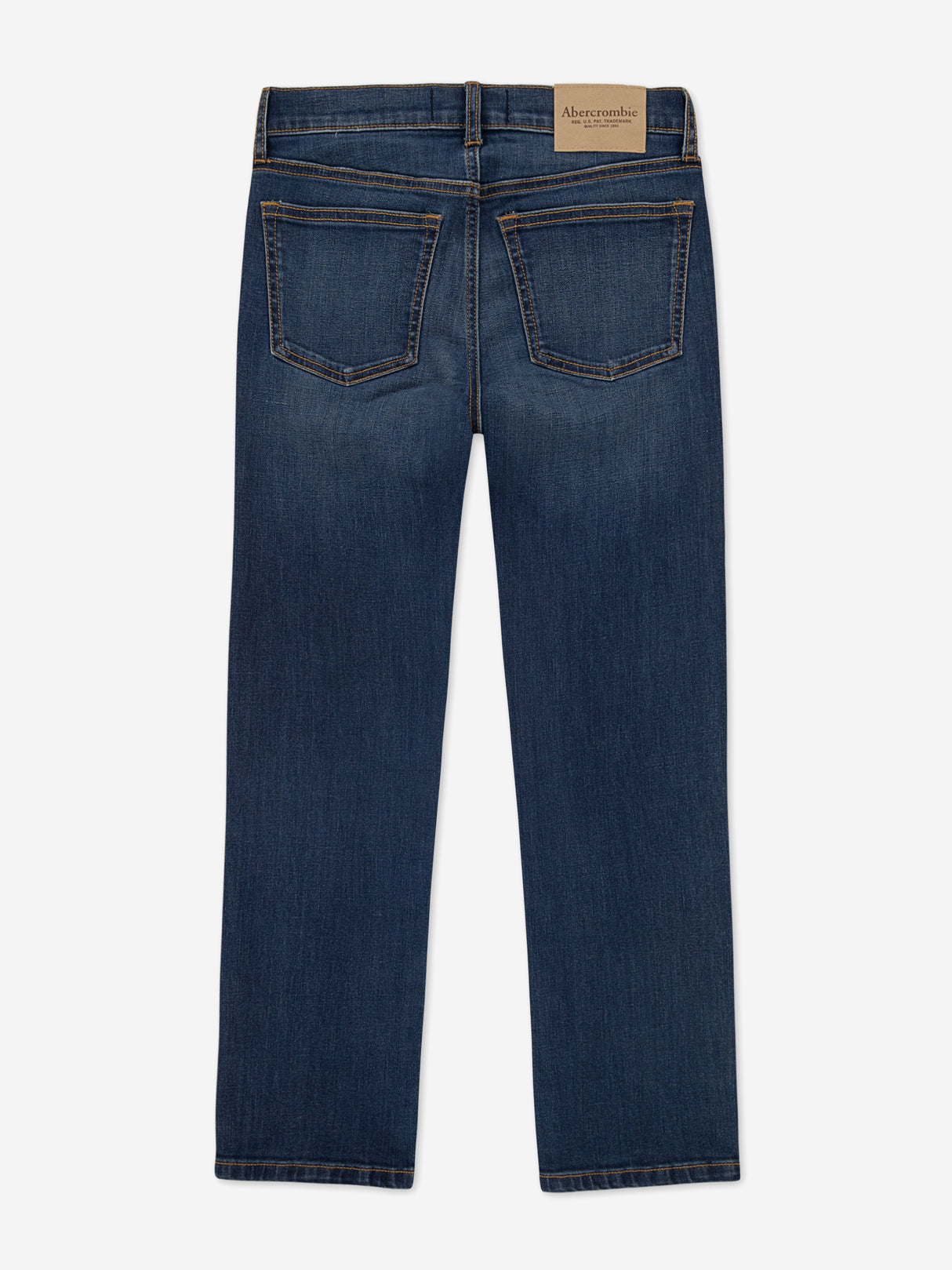 Abercrombie & Fitch Boys Straight Fit Jeans in Blue