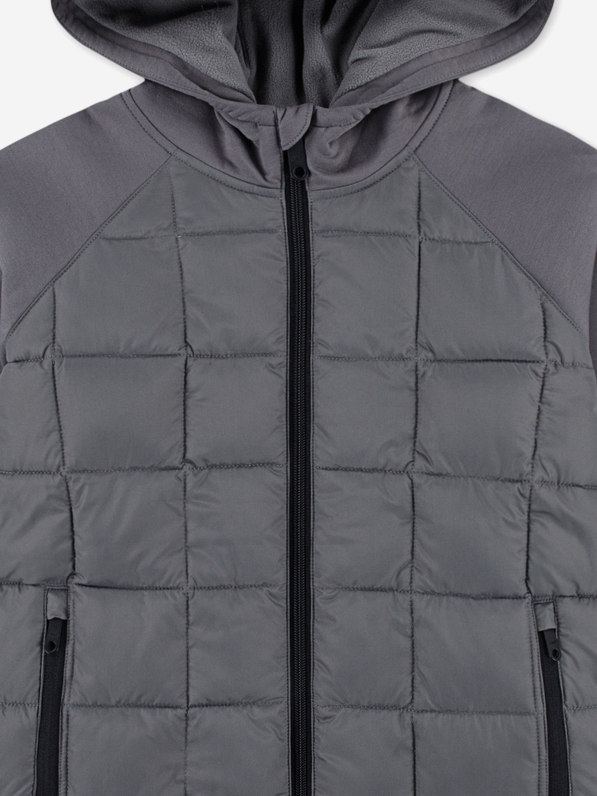 Abercrombie & Fitch Boys Lightweight Hybrid Jacket in Grey