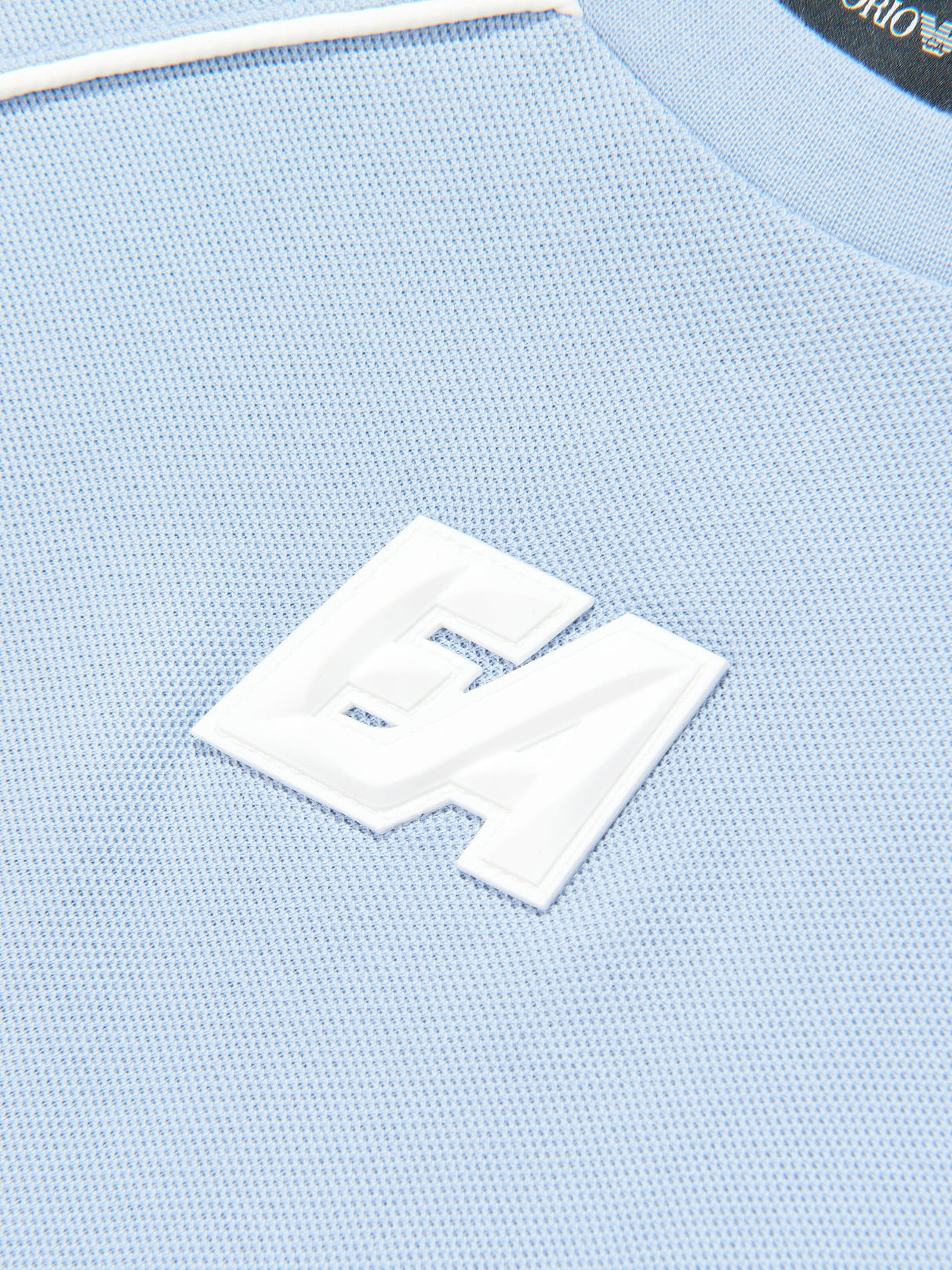 Emporio Armani Boys Logo T-Shirt in Blue