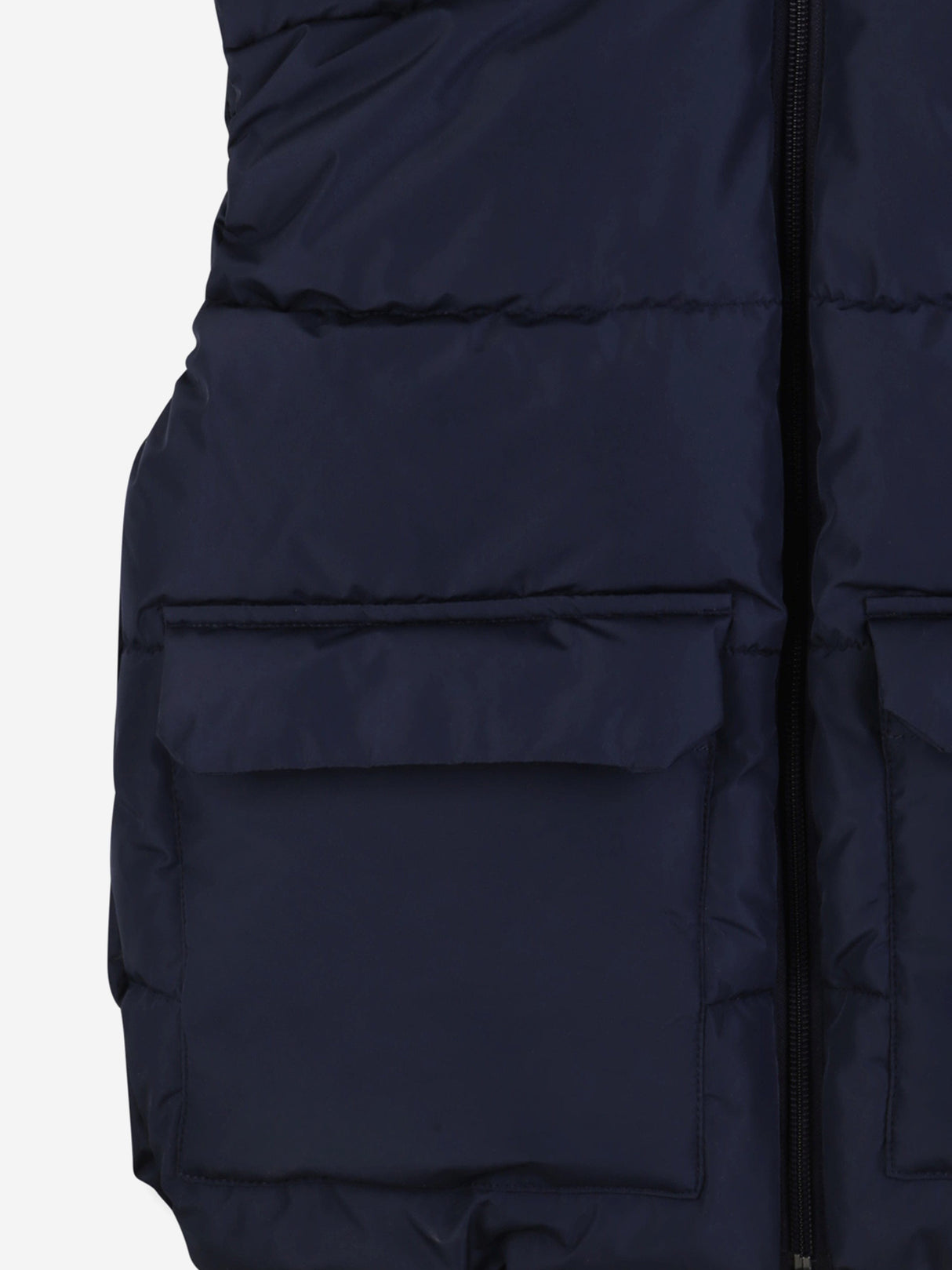 BOSS Boys Down Padded Gilet in Navy