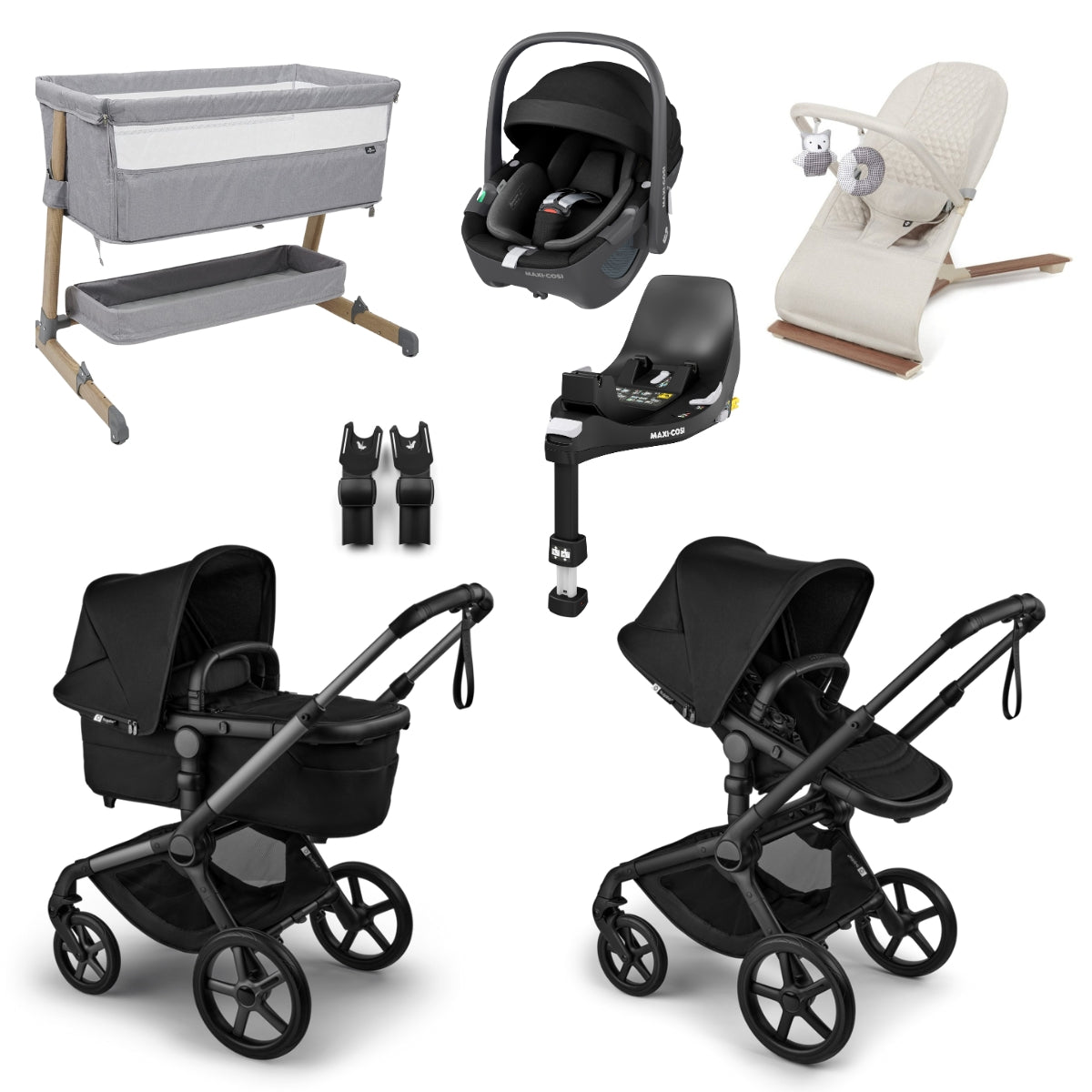 Bugaboo Fox 5 Renew Essential 360 Travel & Nursery Bundle