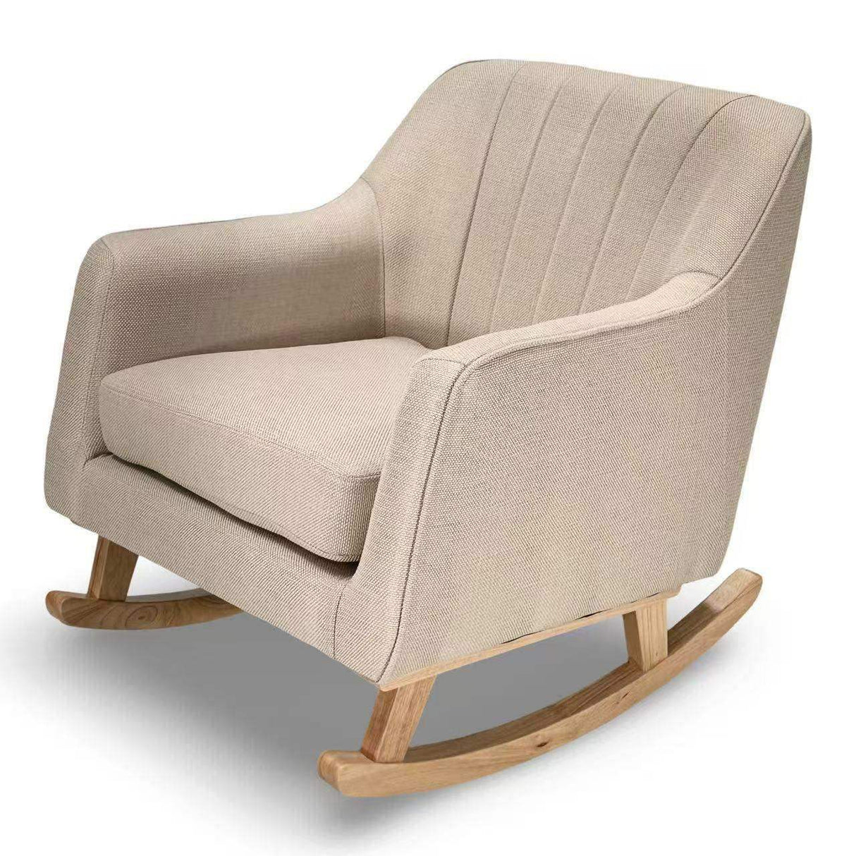 Bristam Nursing Chair - Natural & Oak
