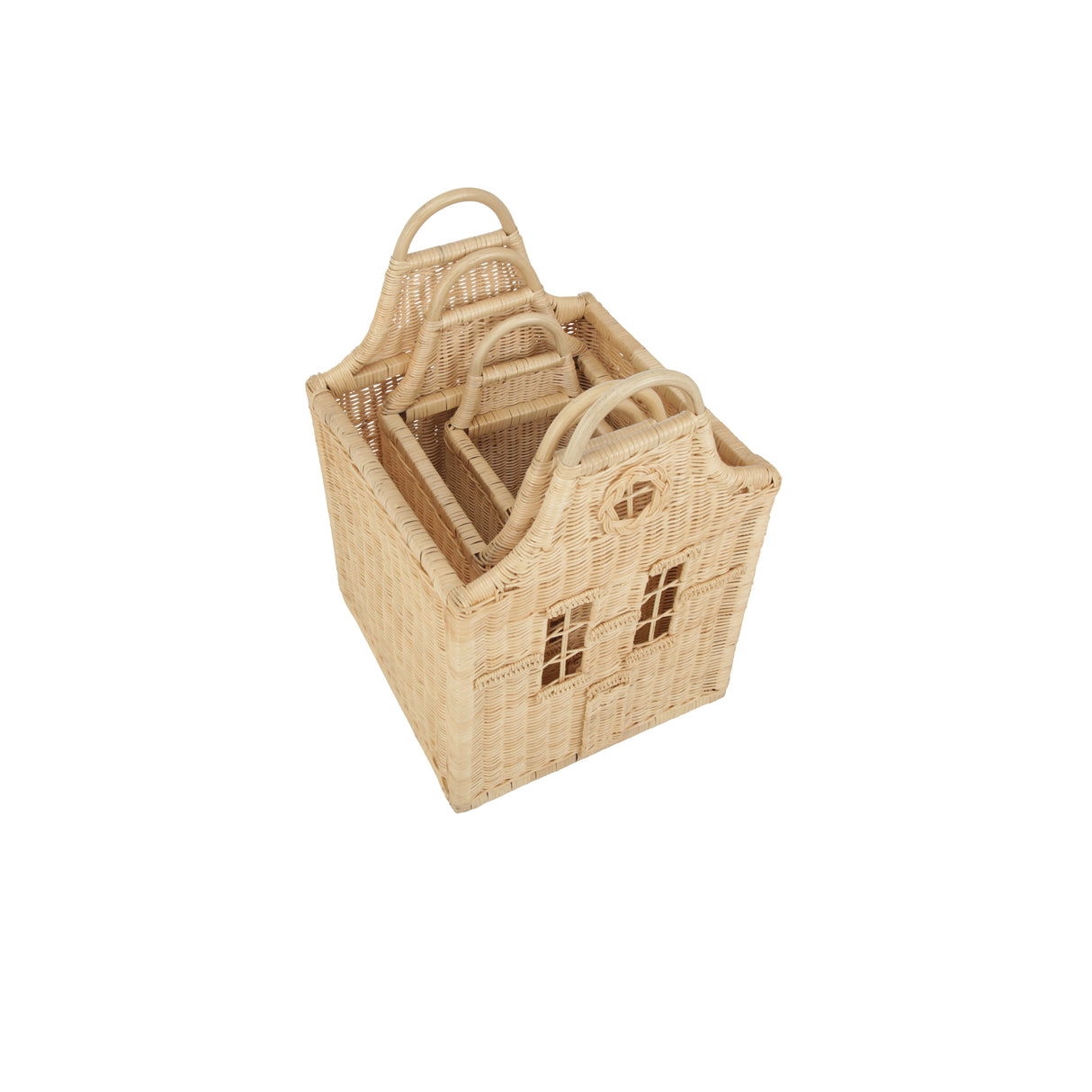 CuddleCo Dutch House Storage Baskets - Set of 3