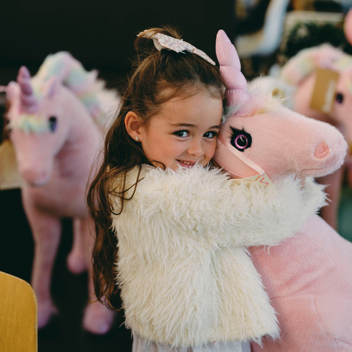 CuddleCo Standing Unicorn Stuffed Animal
