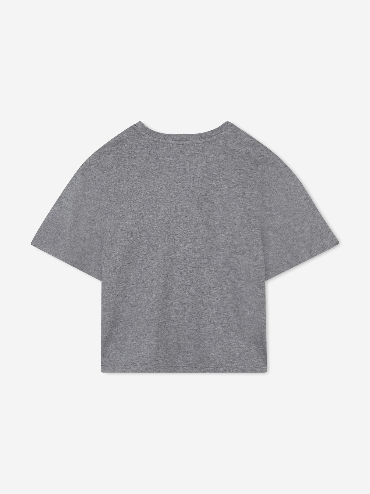 Chloé Girls Applique Logo T-Shirt in Grey