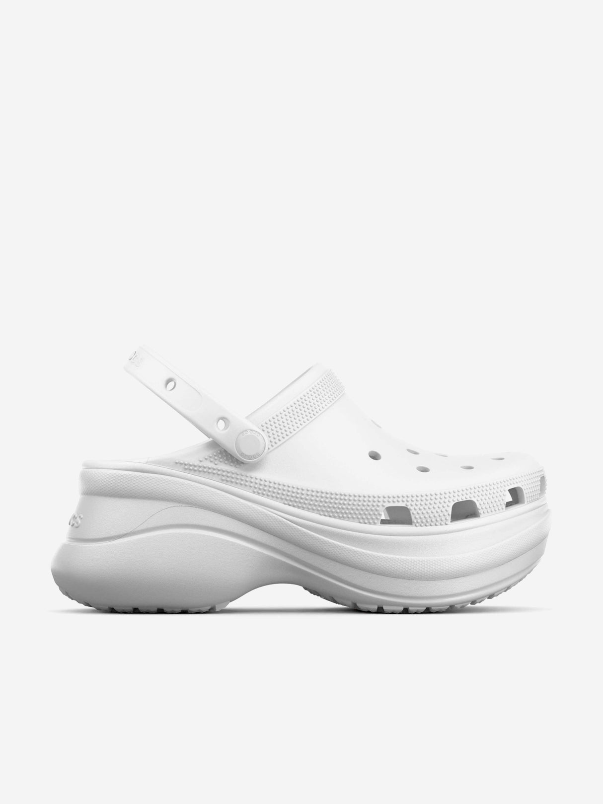 Crocs Girls Bae Clog in White