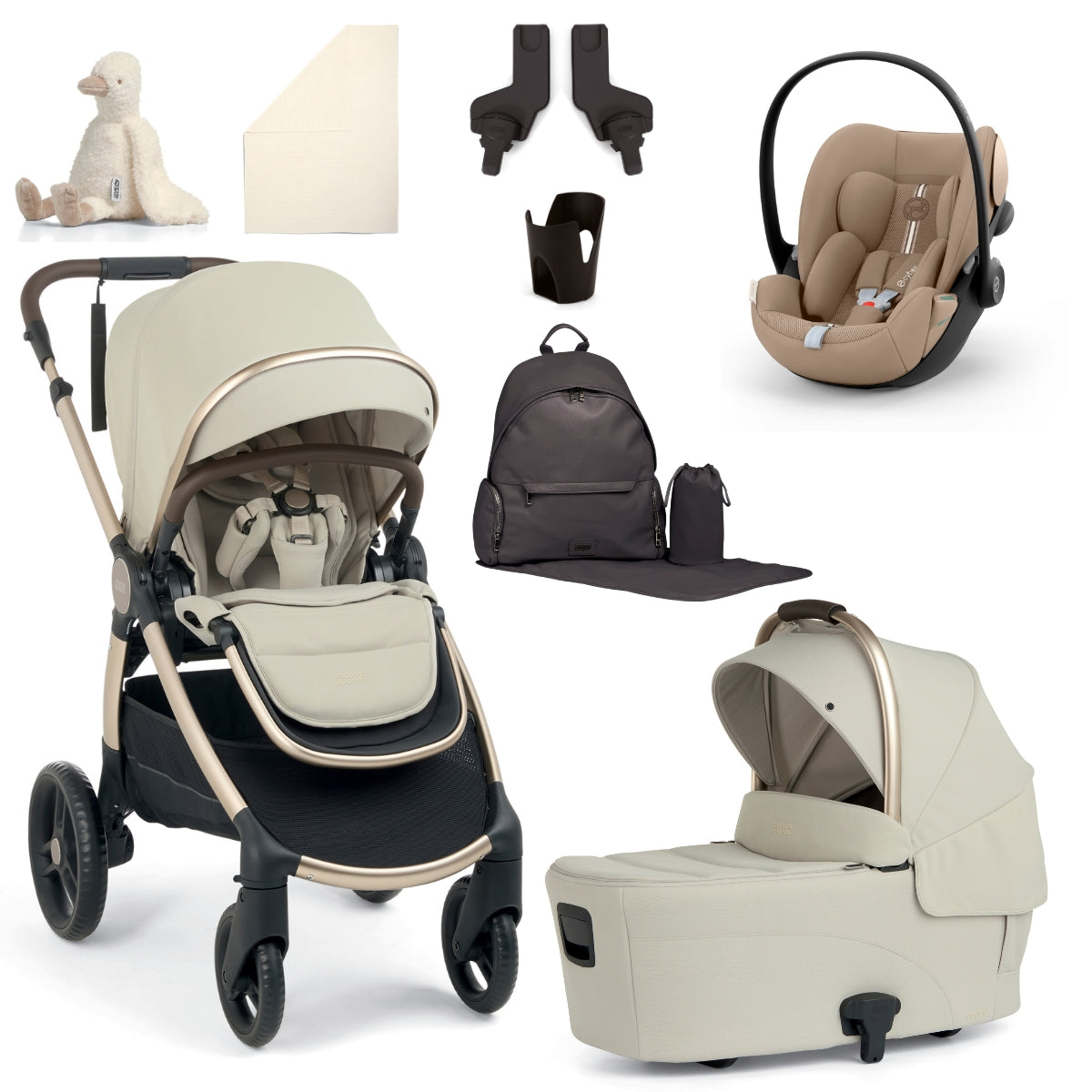 Mamas & Papas Ocarro² Travel System with Cybex Cloud G Plus - Shell