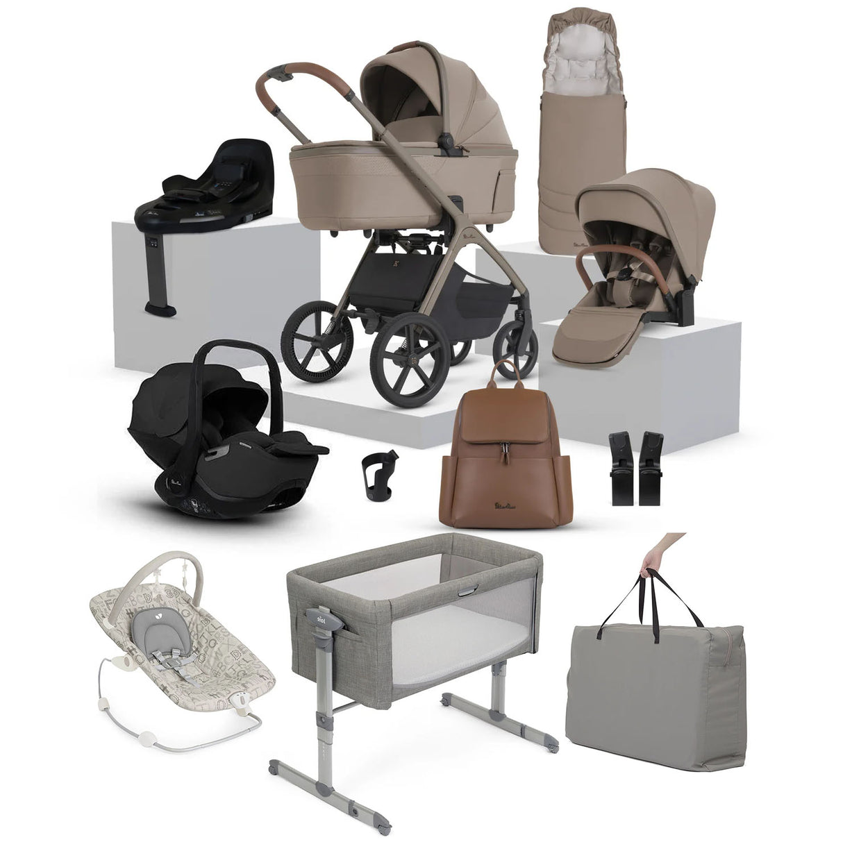 Silver Cross Cove 2 Ultimate 360 Travel & Essential Nursery Bundle