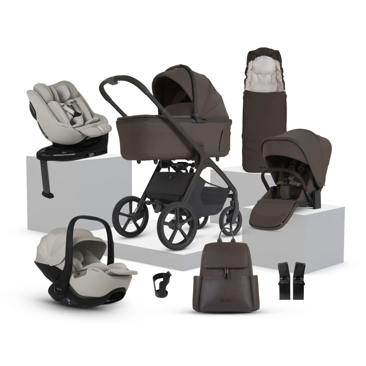 Silver Cross Cove 2 Ultimate 360 Family Car seat 11 Bundle