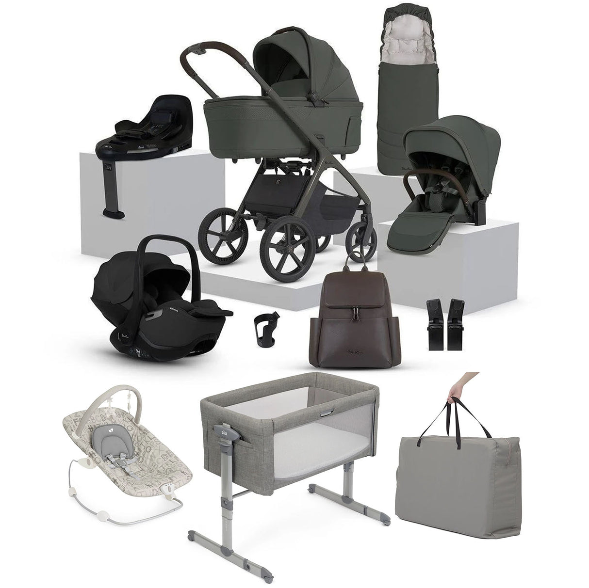Silver Cross Cove 2 Ultimate 360 Travel & Essential Nursery Bundle