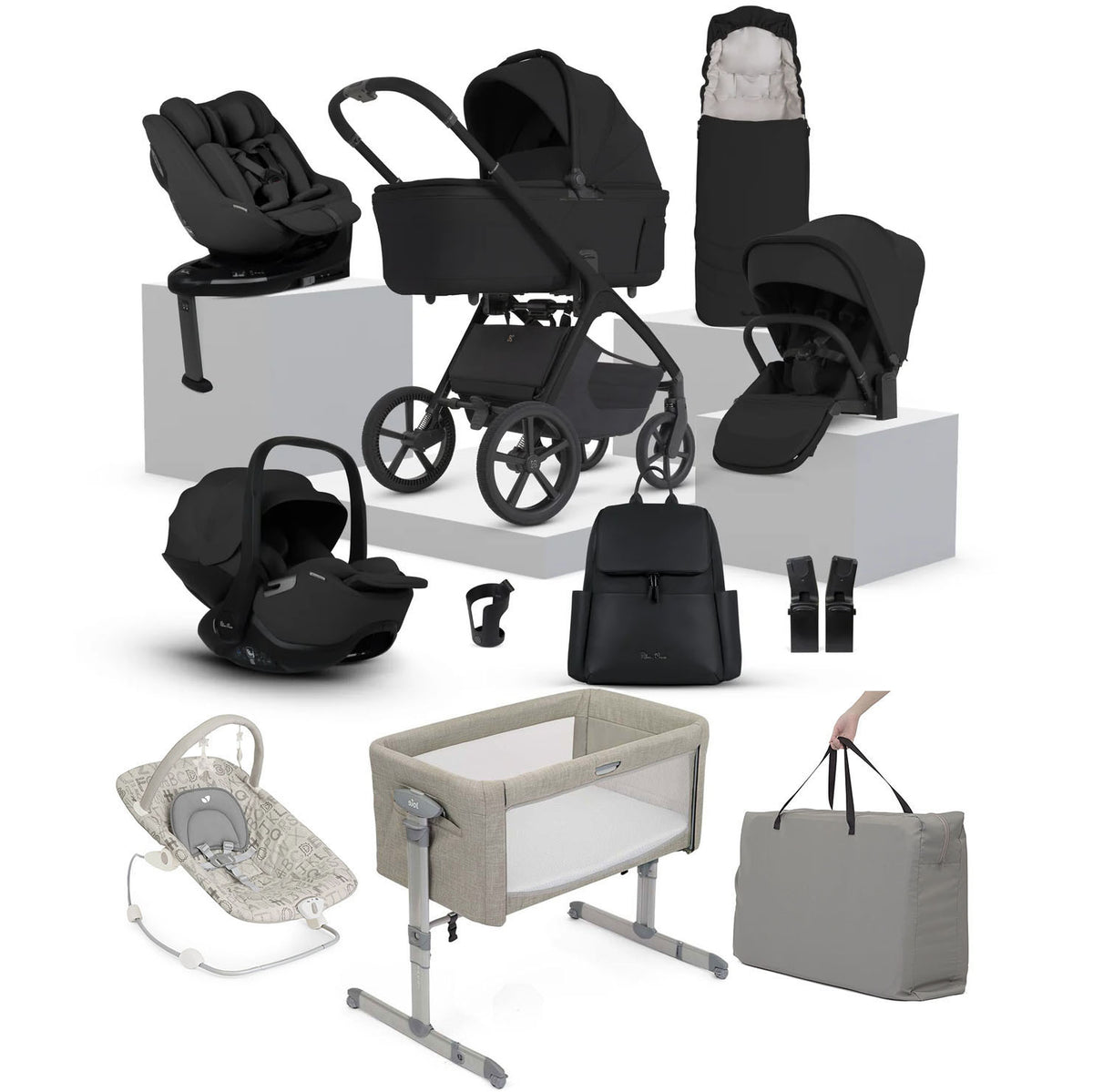 Silver Cross Cove 2 Ultimate 360 Family Essential Travel & Nursery Bundle